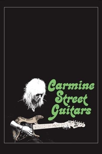Movie poster for Carmine Street Guitars