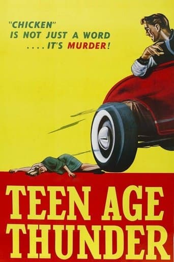 Movie poster for Teenage Thunder