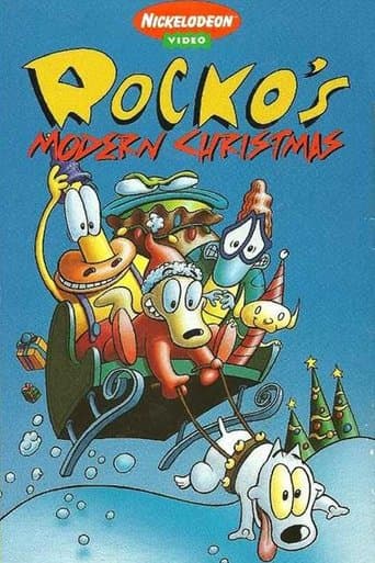 Movie poster for Rocko's Modern Christmas