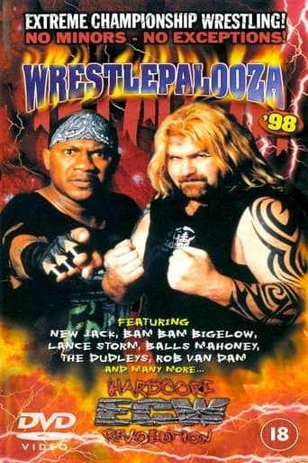 Movie poster for ECW Wrestlepalooza 1998
