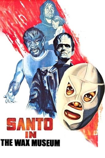 Movie poster for Santo in the Wax Museum