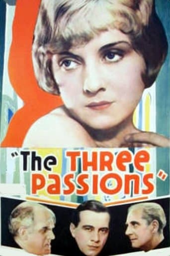 Movie poster for The Three Passions