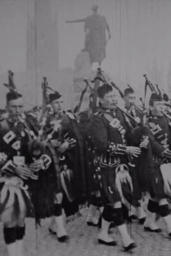 Movie poster for Gordon Highlanders Leaving for the Boer War