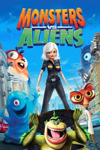 Movie poster for Monsters vs Aliens