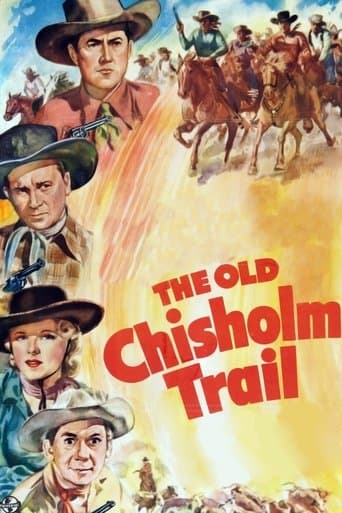 Movie poster for The Old Chisholm Trail