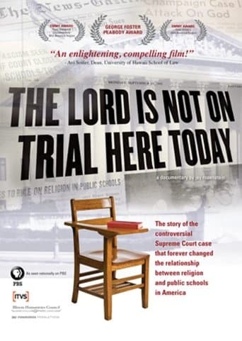 Movie poster for The Lord is Not On Trial Here Today