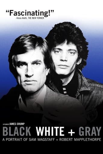 Movie poster for Black White + Gray: A Portrait of Sam Wagstaff and Robert Mapplethorpe