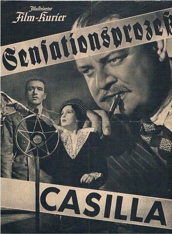 Movie poster for Sensationsprozess Casilla