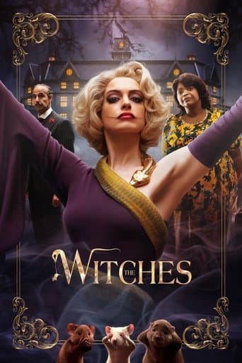 Movie poster for Roald Dahl's The Witches