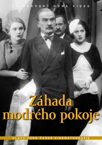Movie poster for Záhada modrého pokoje