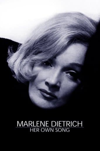 Movie poster for Marlene Dietrich: Her Own Song