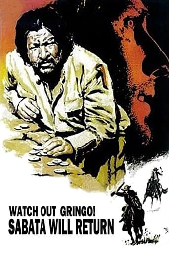 Movie poster for Watch Out Gringo! Sabata Will Return