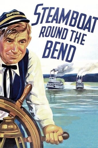 Movie poster for Steamboat Round the Bend