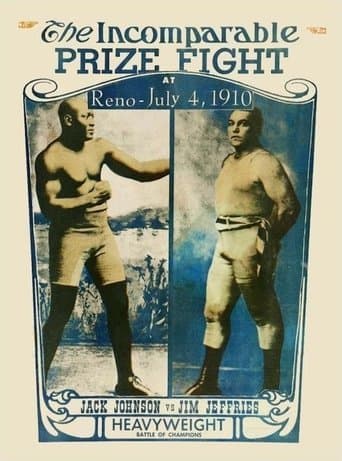 Movie poster for Jeffries-Johnson World's Championship Boxing Contest, Held at Reno, Nevada, July 4, 1910