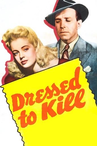 Movie poster for Dressed to Kill