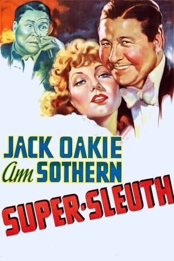 Movie poster for Super-Sleuth