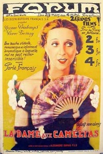 Movie poster for La Dame aux camélias
