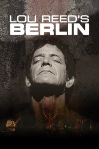 Movie poster for Lou Reed's Berlin