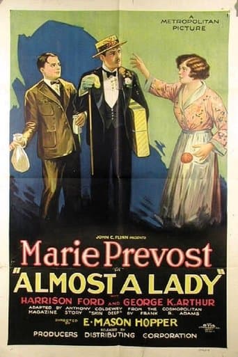 Movie poster for Almost a Lady