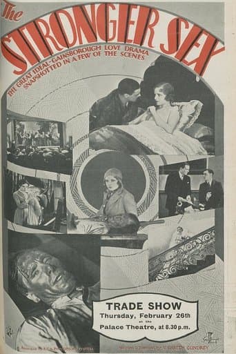 Movie poster for The Stronger Sex