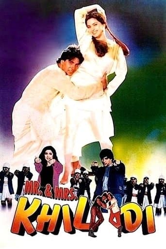 Movie poster for Mr. & Mrs. Khiladi