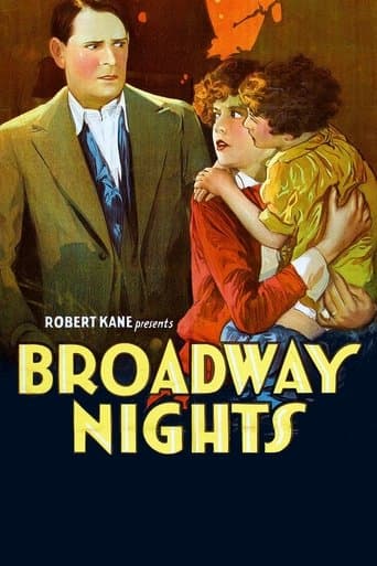 Movie poster for Broadway Nights
