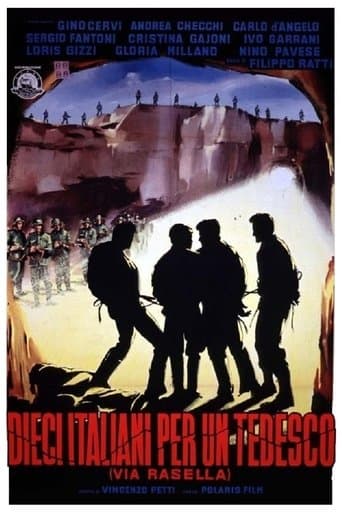 Movie poster for Ten Italians for One German