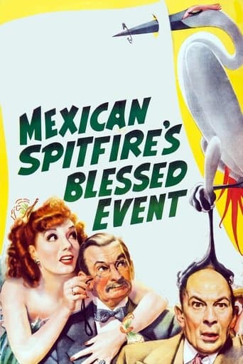 Movie poster for Mexican Spitfire's Blessed Event