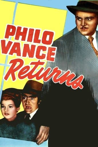 Movie poster for Philo Vance Returns