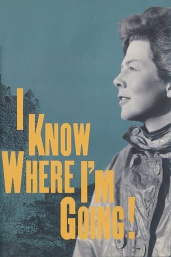 Movie poster for I Know Where I'm Going!