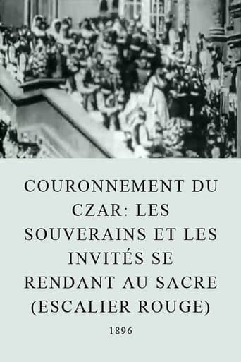 Movie poster for Les souverains et les invités se rendant au sacre (escalier rouge)