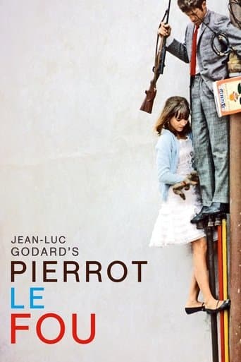 Movie poster for Pierrot le Fou