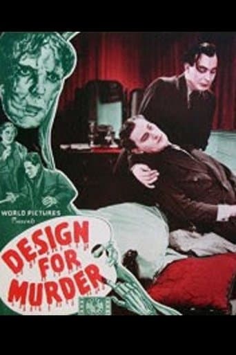 Movie poster for Design for Murder