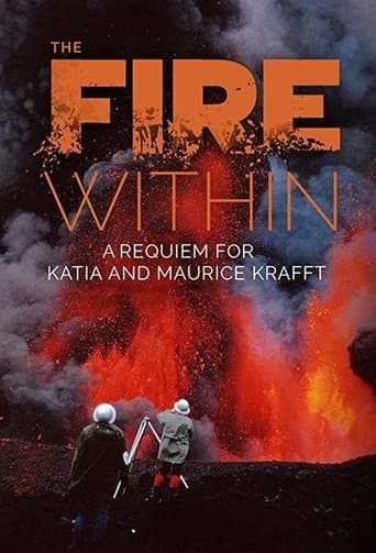 Movie poster for The Fire Within: Requiem for Katia and Maurice Krafft
