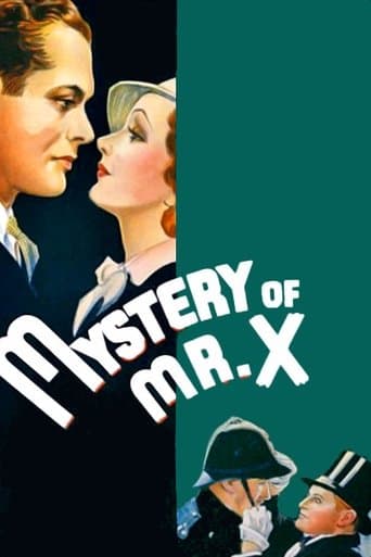 Movie poster for The Mystery of Mr. X