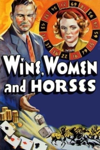 Movie poster for Wine, Women and Horses