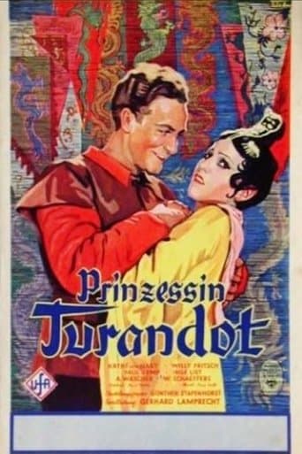 Movie poster for Prinzessin Turandot