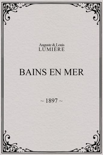 Movie poster for Bains en mer
