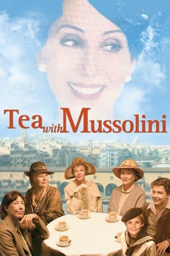 Movie poster for Tea with Mussolini