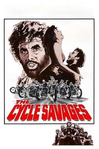 Movie poster for The Cycle Savages