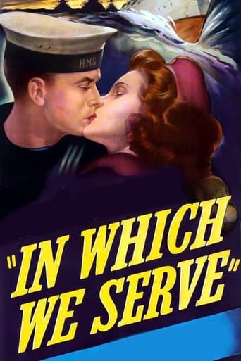 Movie poster for In Which We Serve