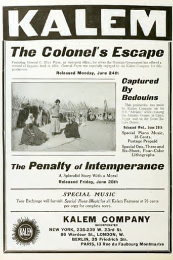 Movie poster for The Colonel's Escape