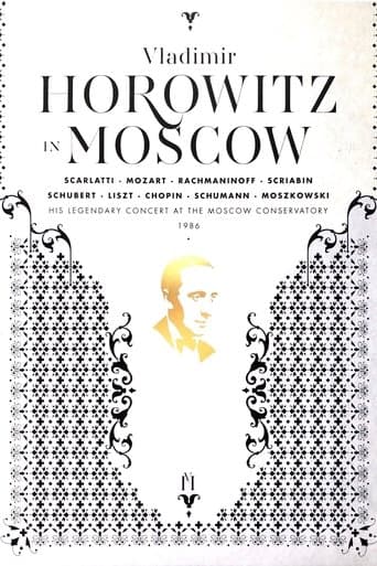 Movie poster for Horowitz in Moscow