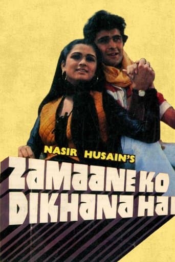 Movie poster for Zamaane ko Dikhana hai
