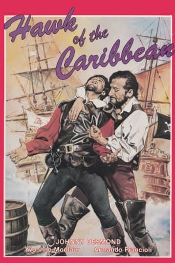 Movie poster for The Hawk of the Caribbean