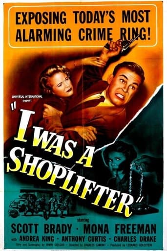 Movie poster for I Was a Shoplifter