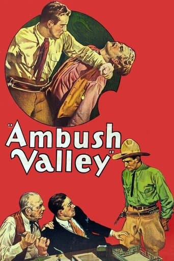 Movie poster for Ambush Valley