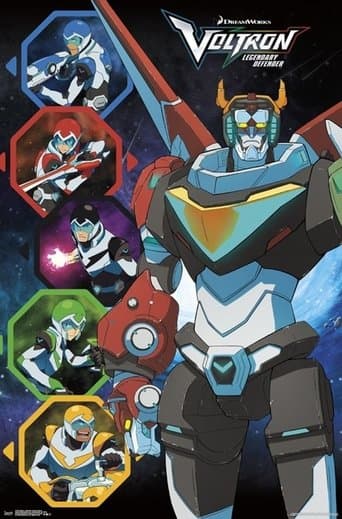 Movie poster for The Rise of Voltron