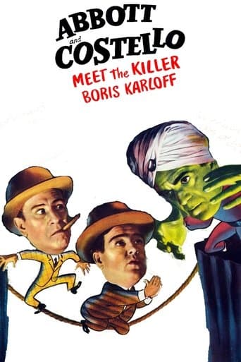 Movie poster for Bud Abbott and Lou Costello Meet the Killer, Boris Karloff