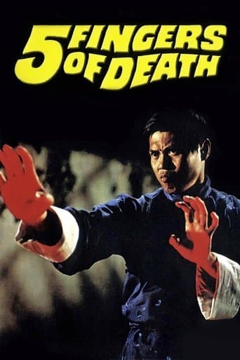 Movie poster for Five Fingers of Death